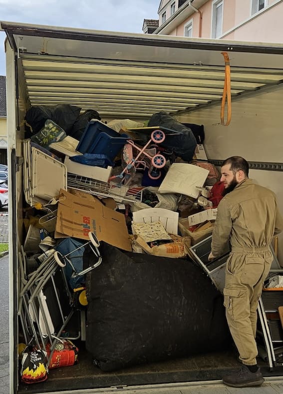 sechster Einblick in die Entrümpelung Gießen